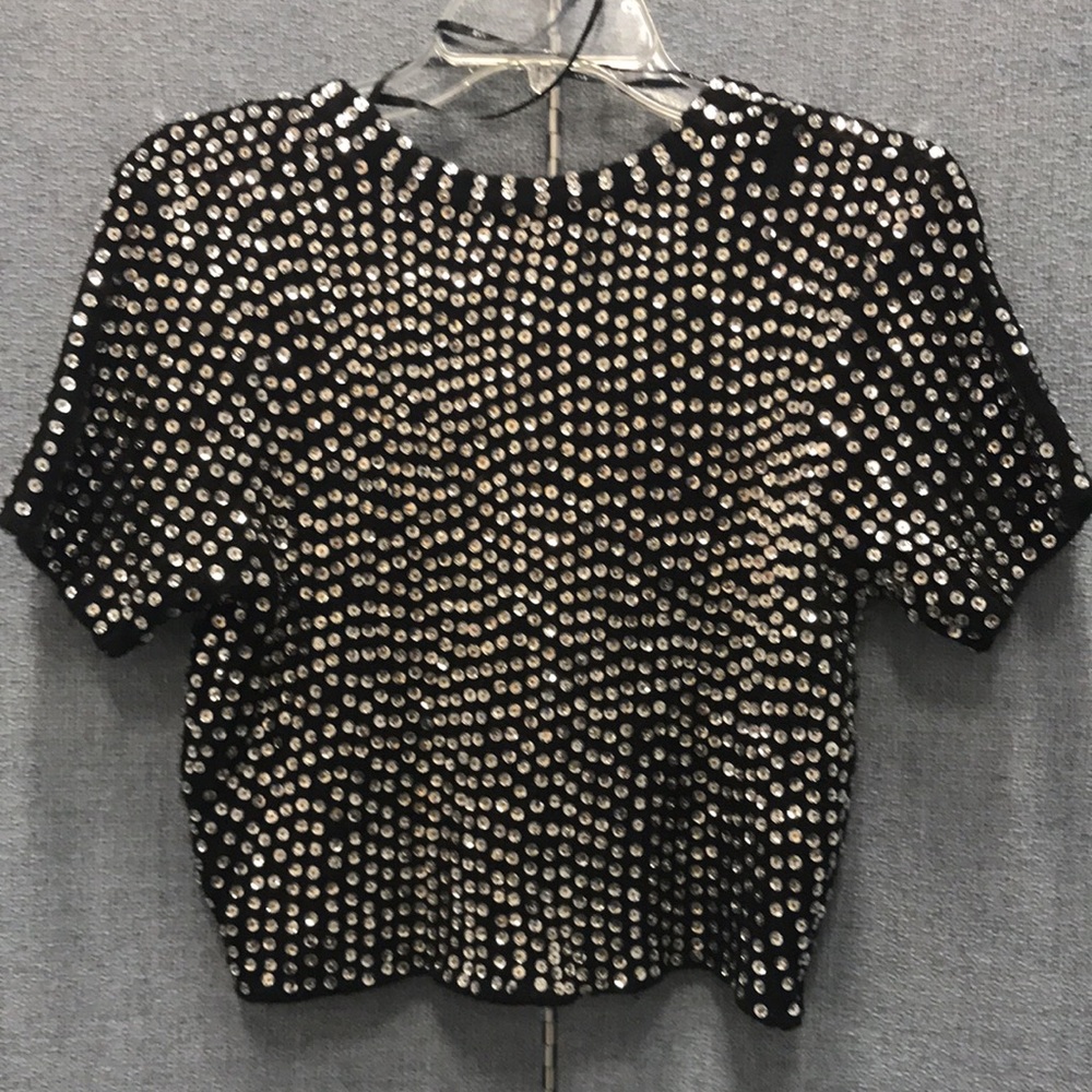 Sequin Sweater Jacket - Picture 5 of 7
